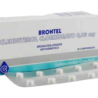 Brontel (Clembuterol 20cmp/20mcg) Catedral