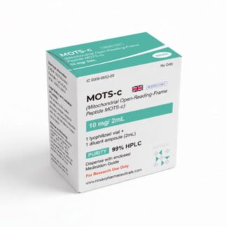 MOTS-c (10mg/2ml + Agua Bac) Novax Pharmaceuticals