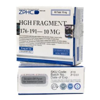 HGH Fragment 176-191 (1 vial1 x 10mg) ZPHC