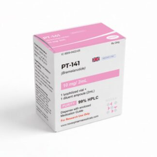 PT-141 (10mg/2ml + Agua Bac) Novax Pharmaceuticals
