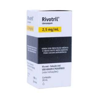 Rivotril ORIGINAL Gotas (2,5mg/20ml) Biopas