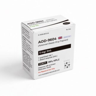 AOD-9604 (5mg/2ml + Agua Bac) Novax Pharmaceuticals