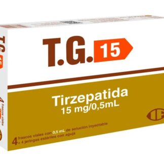 T.G Tizerpatida 60mg (4 vials x 15mg) Indufar