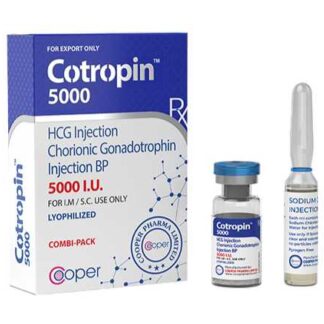Cotropin 5000 (HCG 5000ui) Cooper Pharma