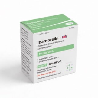 Ipamorelin (10mg/2ml + Agua Bac) Novax Pharmaceuticals