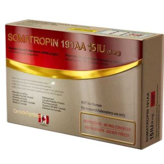 Somatropin 191AA 15IU (GH 5 vials x 15ui - 75ui) Canada