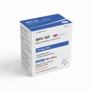 BPC-157 (10mg/2ml + Agua Bac) Novax Pharmaceuticals