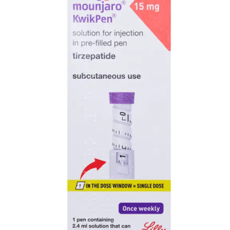 Mounjaro KwikPen 15mg (Tirzepatide 15mg/4 doses) Eli Lilly