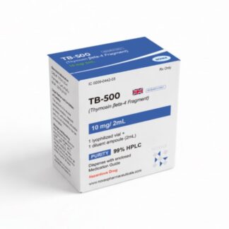 TB-500 (10mg/2ml + Agua Bac) Novax Pharmaceuticals