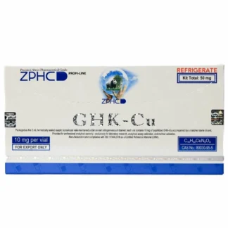 GHK-Cu 50mg (5 vial x 10mg + Bac Water) ZPHC