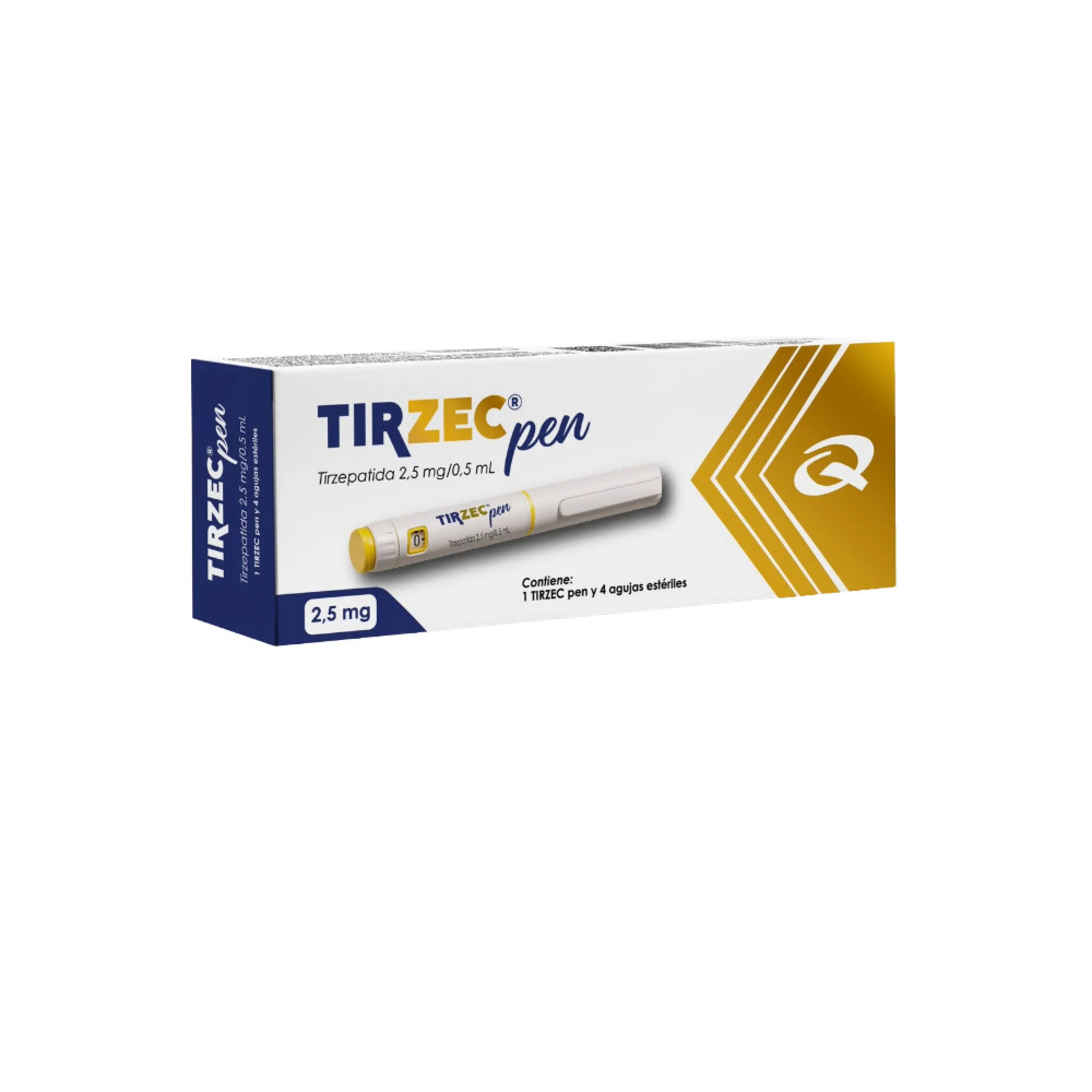 Tirzec 15mg Tizerpatida (4 agulhas) Quimfa