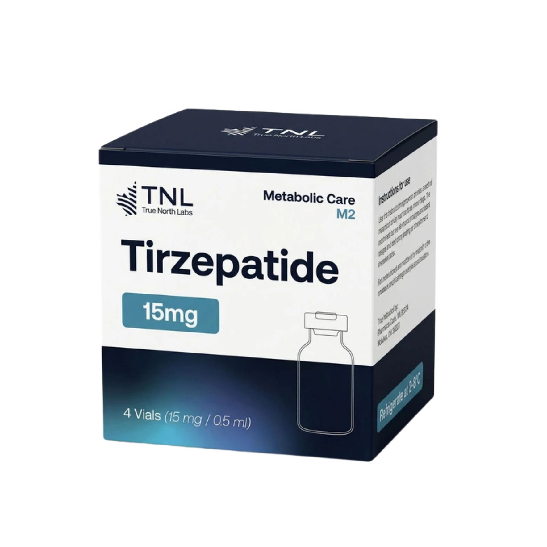 TNL 60mg Tizerpatida (4 vials x 15mg)
