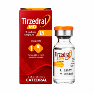 Tirzedral 15mg MD Tizerpatida (1 vial) Catedral