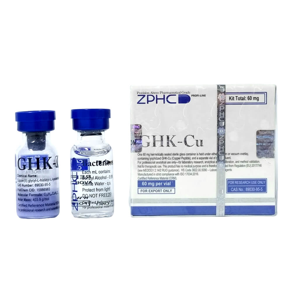 GHK-Cu (1 vial x 60mg + Bac Water) ZPHC